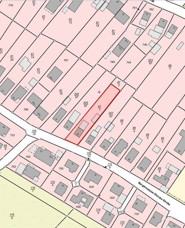 Grundriss Lageplan
