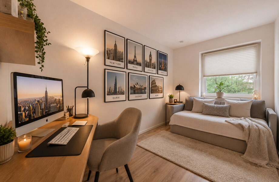 Büro virtuell möbliert Büro virtuell möbliert
