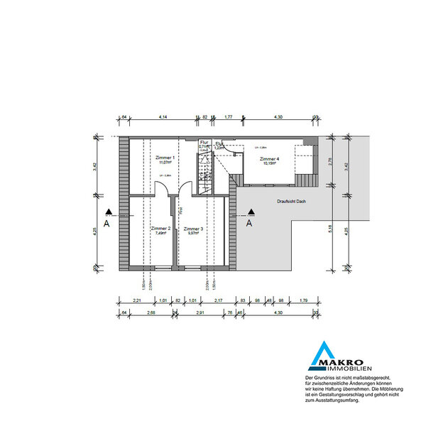 Dachgeschoss Grundriss Dachgeschoss