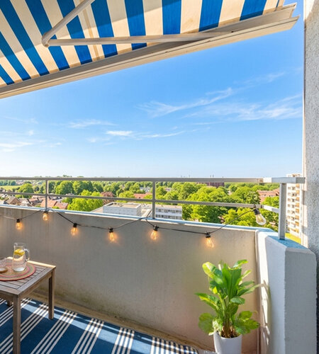 Balkon virtuell möbliert Balkon virtuell möbliert