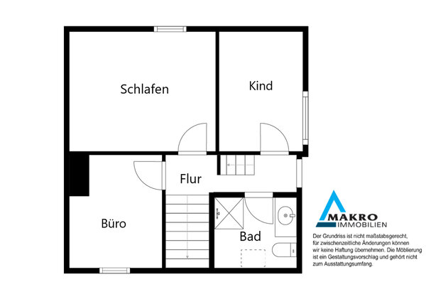 Grundriss Obergeschoss