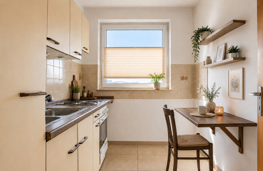Kochen virtuell möbliert