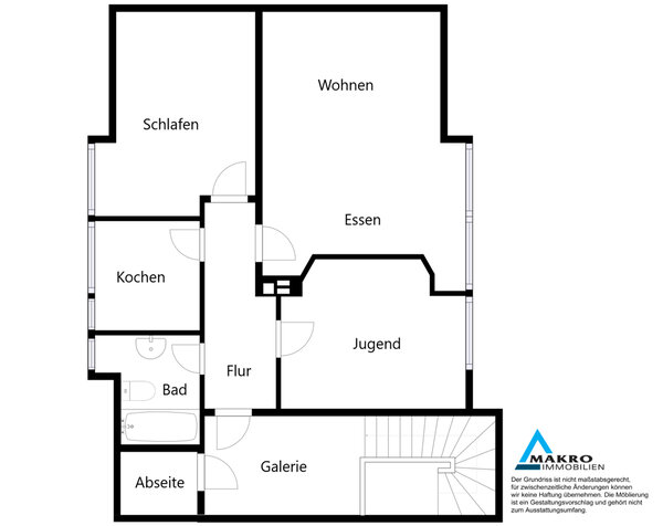 Grundriss Dachgeschoss