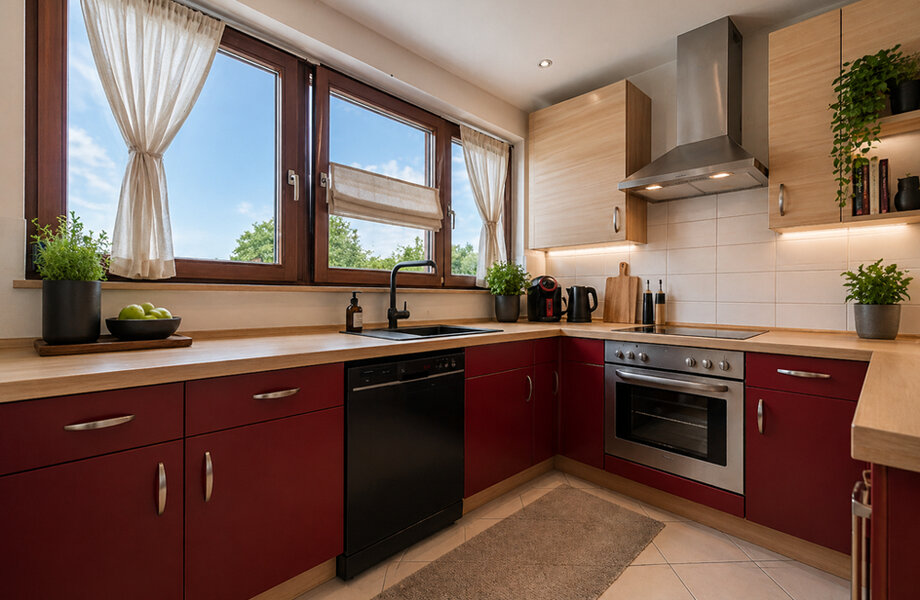 Kochen virtuell möbliert Kochen virtuell möbliert