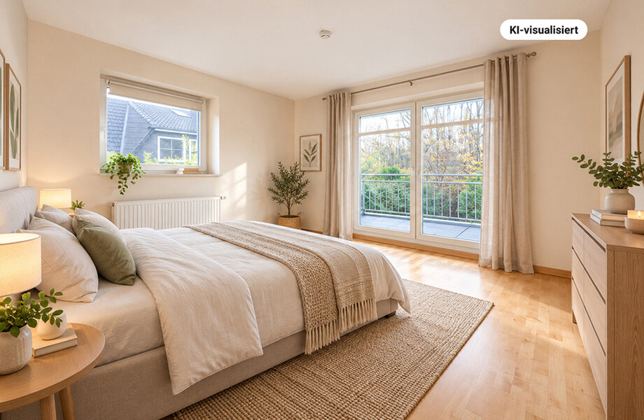 Schlafzimmer möbliert_ki Schlafzimmer möbliert_ki