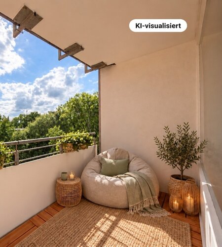 9712-Balkon virtuell möbliert 9712-Balkon virtuell möbliert