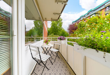 Balkon virtuell möbliert Balkon virtuell möbliert
