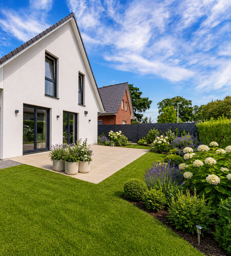 Garten gestaged