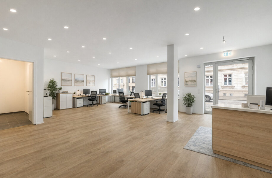 Büro virtuell möbliert I Büro virtuell möbliert I