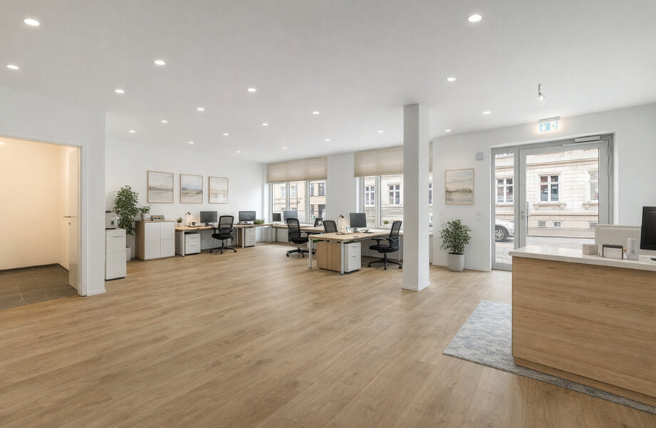 Büro virtuell möbliert I