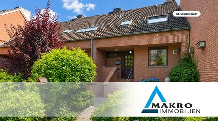 205_9108-Hausansicht_vorne_KI_BUTTON | 3D VIRTUAL TOUR - Split-Level-Reihenmittelhaus in gefragter Lage von Pinneberg 205_9108-Hausansicht_vorne_KI_BUTTON