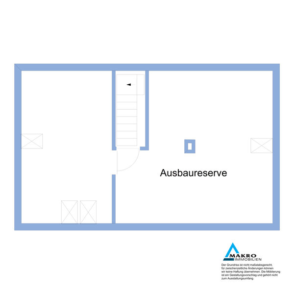 Ausbaureserve Grundriss Ausbaureserve