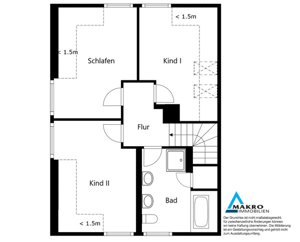 Grundriss Dachgeschoss