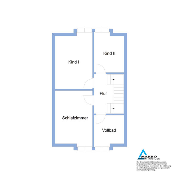 Grundriss Obergeschoss