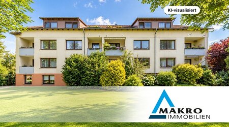 205_9628-Hausansicht optimiert | Kapitalanlage mit Loggia und Stellplatz in ruhiger Lage von Halstenbek 205_9628-Hausansicht optimiert
